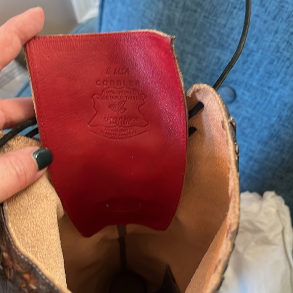 Bedstu Women’s Tall Leather Boots with Laces in Back.  Size 8.  Never worn. - Picture 9 of 9